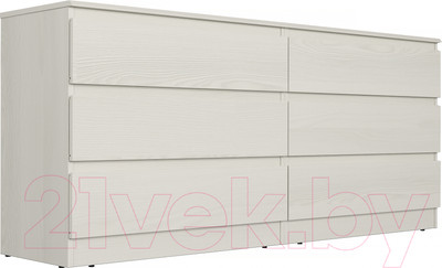 Комод Евва Турин ТР-6S/YA-S (ясень снежный)