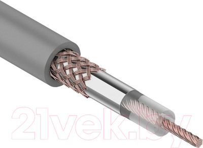 Кабель Rexant RG-58 A-U / 01-2002 (100м, серый)