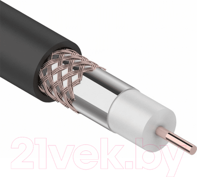 Кабель Rexant RG-6U+CU Outdoor / 01-2222 (100м)