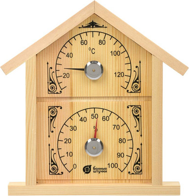 Термогигрометр для бани Банные Штучки Домик / 18023