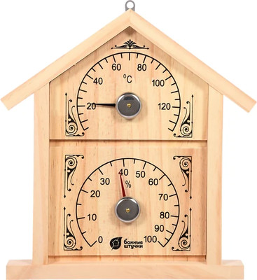 Термогигрометр для бани Банные Штучки Домик / 18023