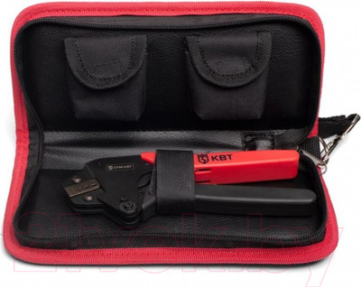 Набор обжимного инструмента КВТ 78862 (с набором матриц СТМ)