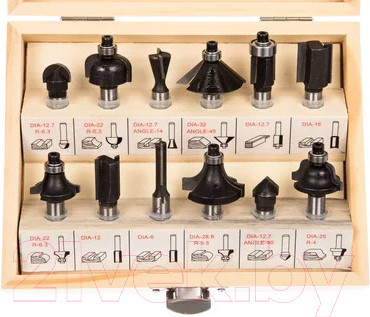 Набор фрез Einhell 4350199 (12шт)