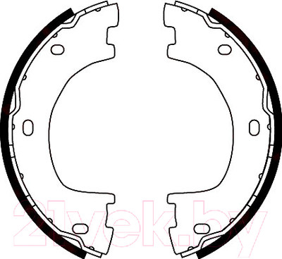 Тормозные колодки TRW GS8777