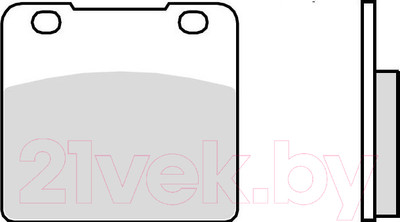 Тормозные колодки TRW MCB542
