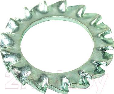 Шайба ЕКТ M10 DIN6798A / CV012220 (300шт, цинк )