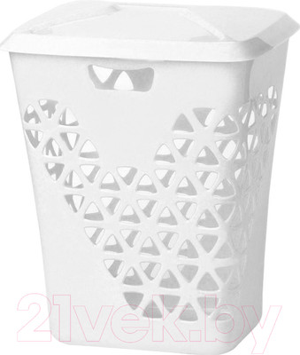 Корзина для белья Idea Венеция / М2606 (60л, белый)