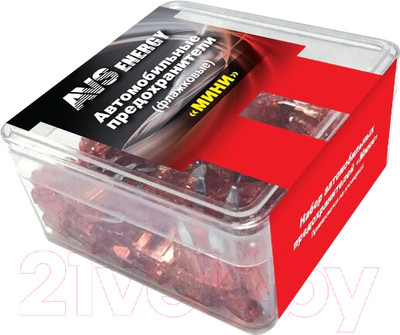 Комплект предохранителей для автомобиля AVS FC-10А мини / A80966S (100шт)