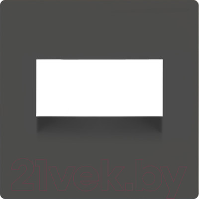 Лицевая панель Werkel WL07-RJ45+RJ45-CP / a040422 (серо-коричневый)