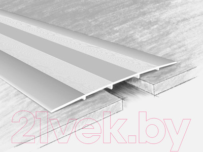 Порог КТМ-2000 10-01 К 0.9м (серебристый)