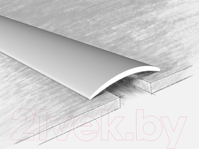 Порог КТМ-2000 110-01 К 0.9м (серебристый)