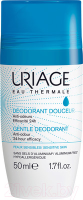 Дезодорант шариковый Uriage Deodorant Douceur без солей алюминия (50мл)