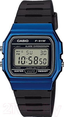 Часы наручные мужские Casio F-91WM-2AEF