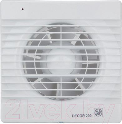 Вентилятор накладной Soler&Palau Decor-200 CR / 5210102900