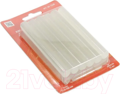 Клеевые стержни Rexant 09-1260 (прозрачный светящийся)