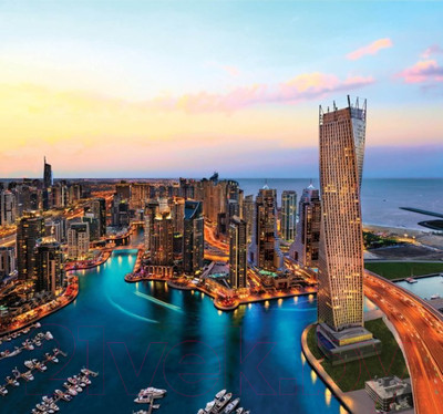 Фотообои листовые Твоя планета Люкс Небоскребы (291x272)