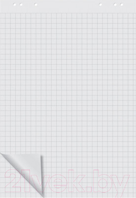 Бумага для флипчарта OfficeSpace 60x90см / 257324 (20 листов, клетка)
