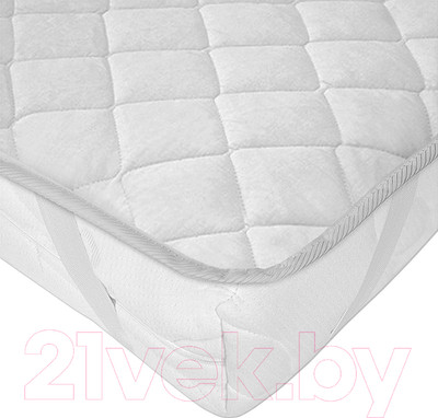 Наматрасник защитный Vegas Protect Cotton S4 200x200 (белый)