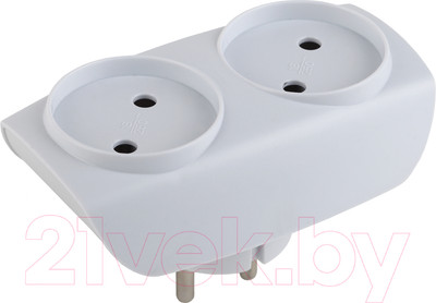 Электроразветвитель ЭРА SP-2-W / C0045520 (белый)