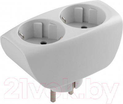 Электроразветвитель ЭРА SP-2e-W / C0045528 (белый)