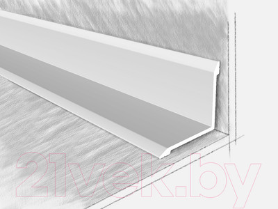 Профиль декоративный КТМ-2000 2626-01 К 0.9м (серебристый)