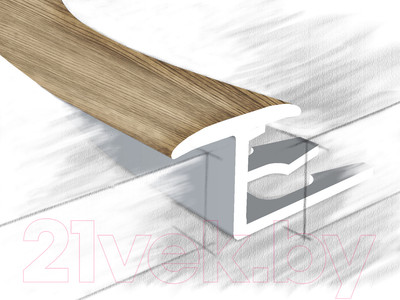 Профиль декоративный КТМ-2000 314-717 М 2.7м (дуб глина)