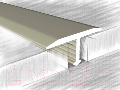 Порог КТМ-2000 318-06 Т-образный М 2.7м (шампань)