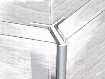 Профиль декоративный КТМ-2000 337-01 М 2.7м (серебристый)