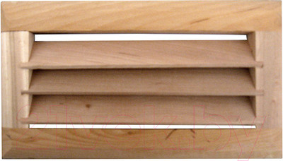 Решетка вентиляционная для бани СаунаОпт Жалюзи малая ВЖ