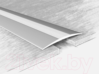 Порог КТМ-2000 3584-01 Т 1.8м (серебристый)