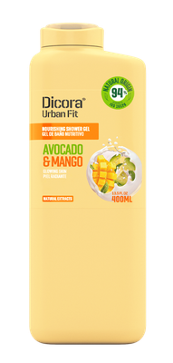 Гель для душа Dicora Mango & Avocado с витамином Е (400мл)