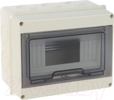 Бокс пластиковый КС ЩРН-ПГ 5-модульный IP65