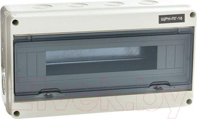 Бокс пластиковый КС ЩРН-ПГ 18-модульный IP65