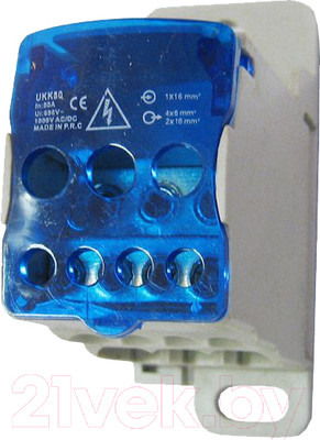 Распределительный блок на DIN-рейку КС РБ-80А