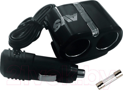 Разветвитель в прикуриватель AVS CS204 / 43227