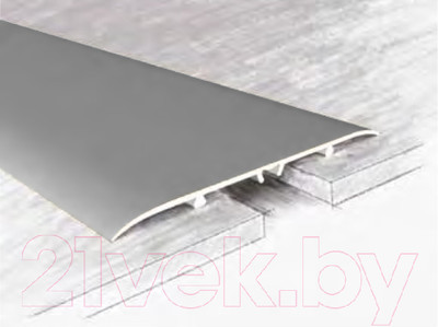 Порог КТМ-2000 80-01 М 2.7м (серебристый)