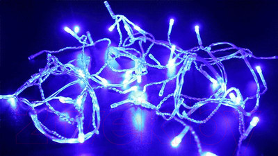 Светодиодная бахрома Neon-Night Айсикл 255-136-6 (4.8x0.6м, синий)