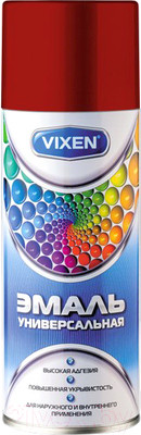 Эмаль автомобильная Vixen RAL 3003 / VX-13003 (520мл, вишневый)