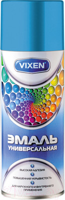 Эмаль автомобильная Vixen RAL 5012 / VX-15012 (520мл, голубой)