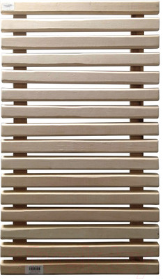 Решетка на пол для бани СаунаОпт 50x90