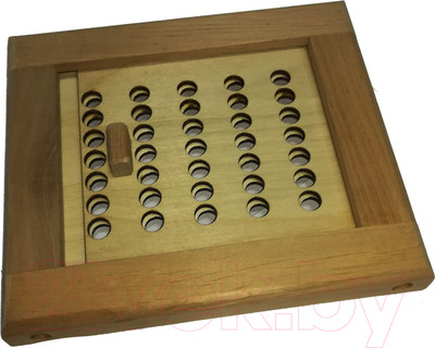 Решетка вентиляционная для бани СаунаОпт Малая с задвижкой (РВЗ-М)