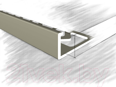 Профиль декоративный КТМ-2000 228-06 М 2.7м (шампань)