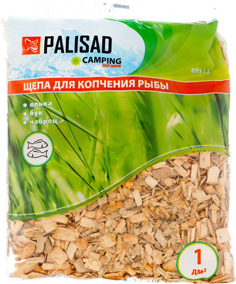 Щепа для копчения Palisad 69513 (ольха+бук+чабрец)