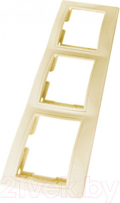 Рамка для выключателей и розеток TDM Таймыр SQ1814-0128 (слоновая кость)