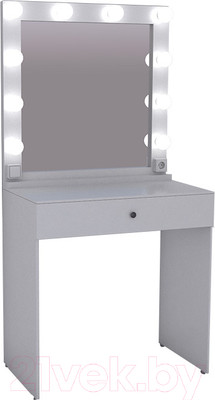 Туалетный столик с зеркалом Мир Мебели SV-01 с подсветкой