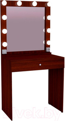 Туалетный столик с зеркалом Мир Мебели SV-01B с подсветкой