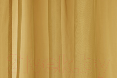 Комплект гардин Delfa СТШ/Д-050 Voile/047 (200x250, охра)