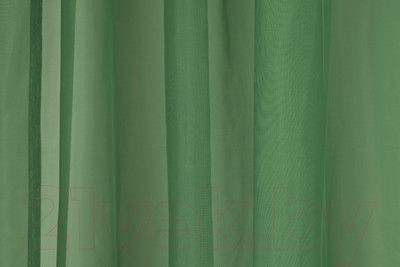 Комплект гардин Delfa СТШ/Д-050 Voile/054 (200x270, зеленый)