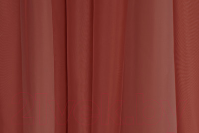 Комплект гардин Delfa СТШ/Д-050 Voile/055 (200x270, бордовый)