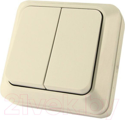 Выключатель TDM Ладога SQ1801-0004 (слоновая кость)